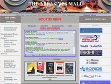 Tablet Screenshot of abrasivesmall.com